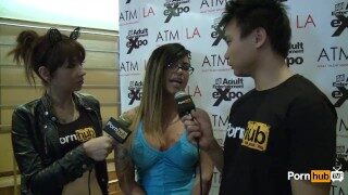 PornhubTV Eva Angelina Interview at 2014 AVN Awards